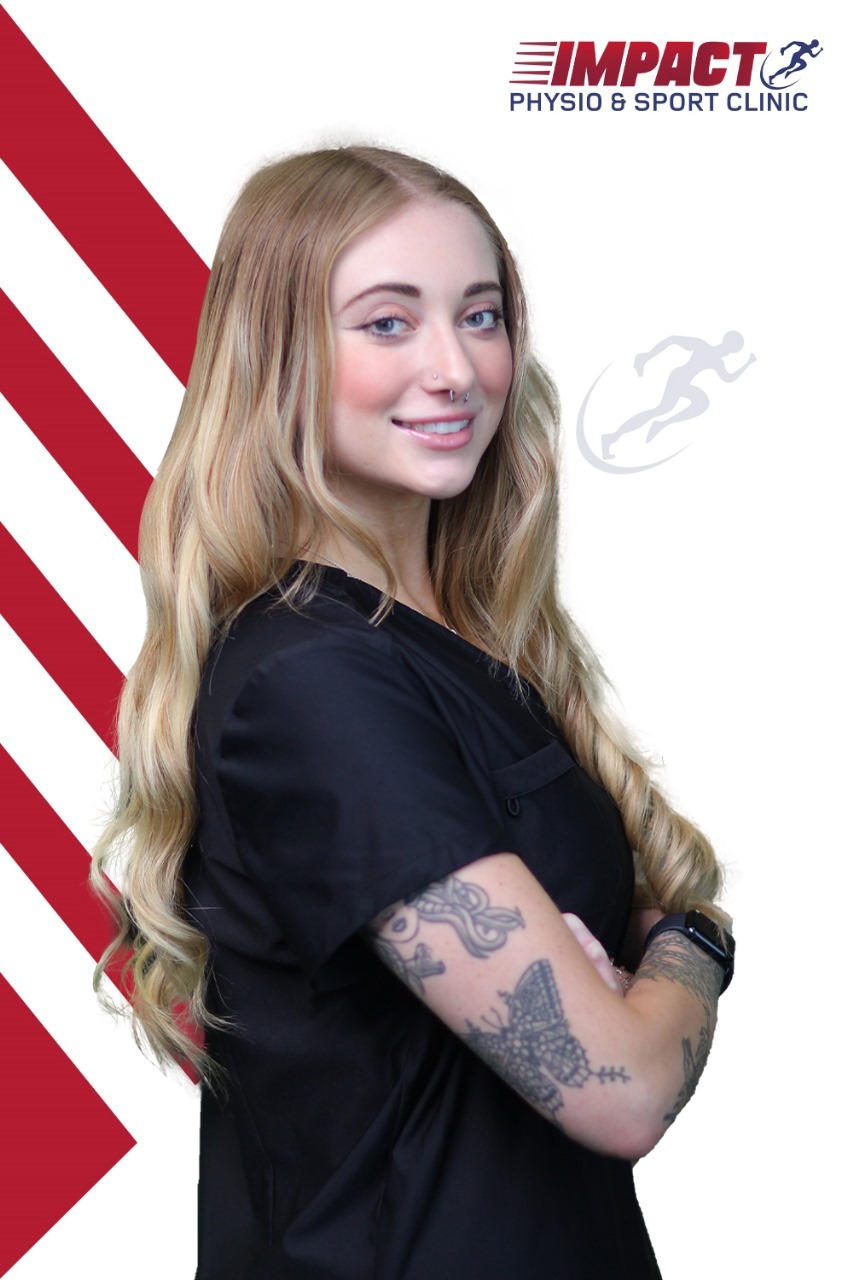 Physiotherapist at Impact Physio guiding patient through rehabilitation exercises